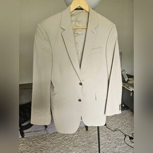 Express Beige Sports Coat 38S